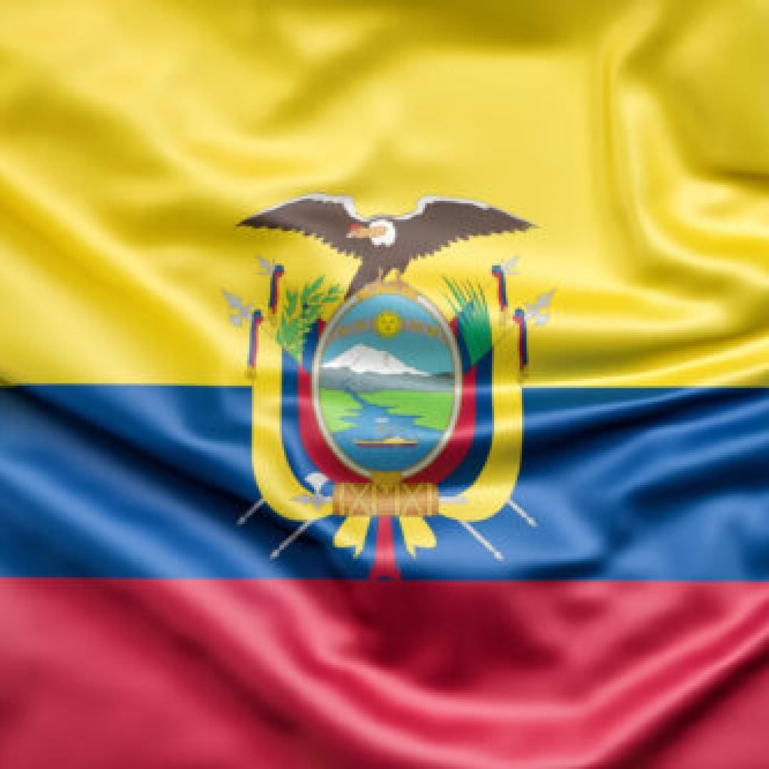 Flag of the Ecuador